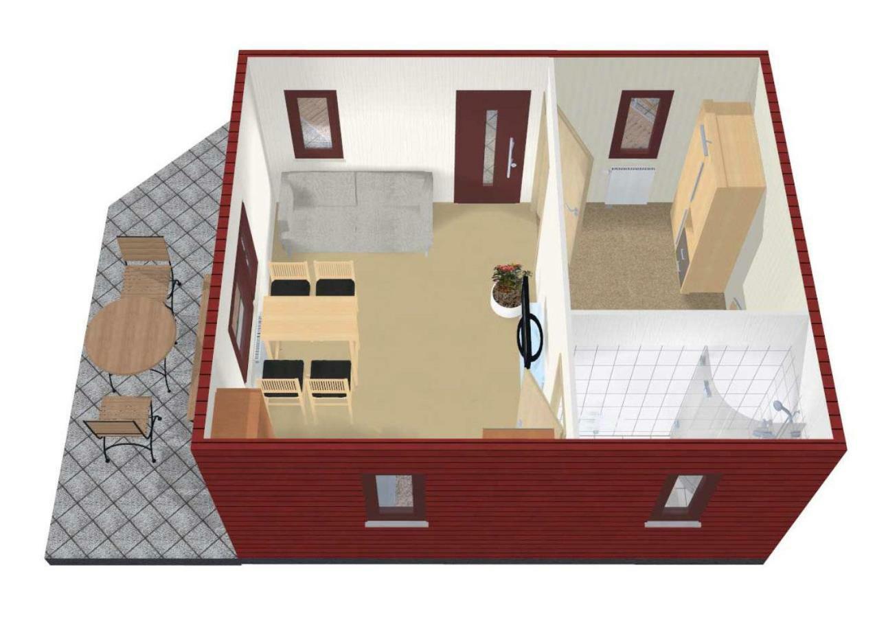 Ferienhaus Natura نيوروبين المظهر الخارجي الصورة